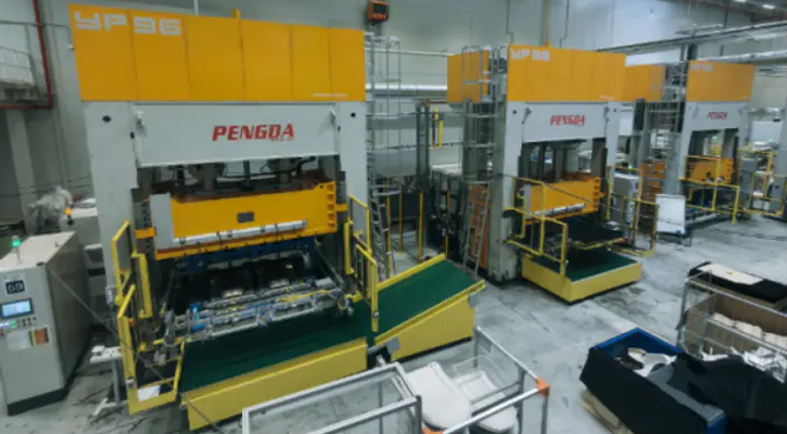 Сервогидравлический пресс для автоматической обрезки